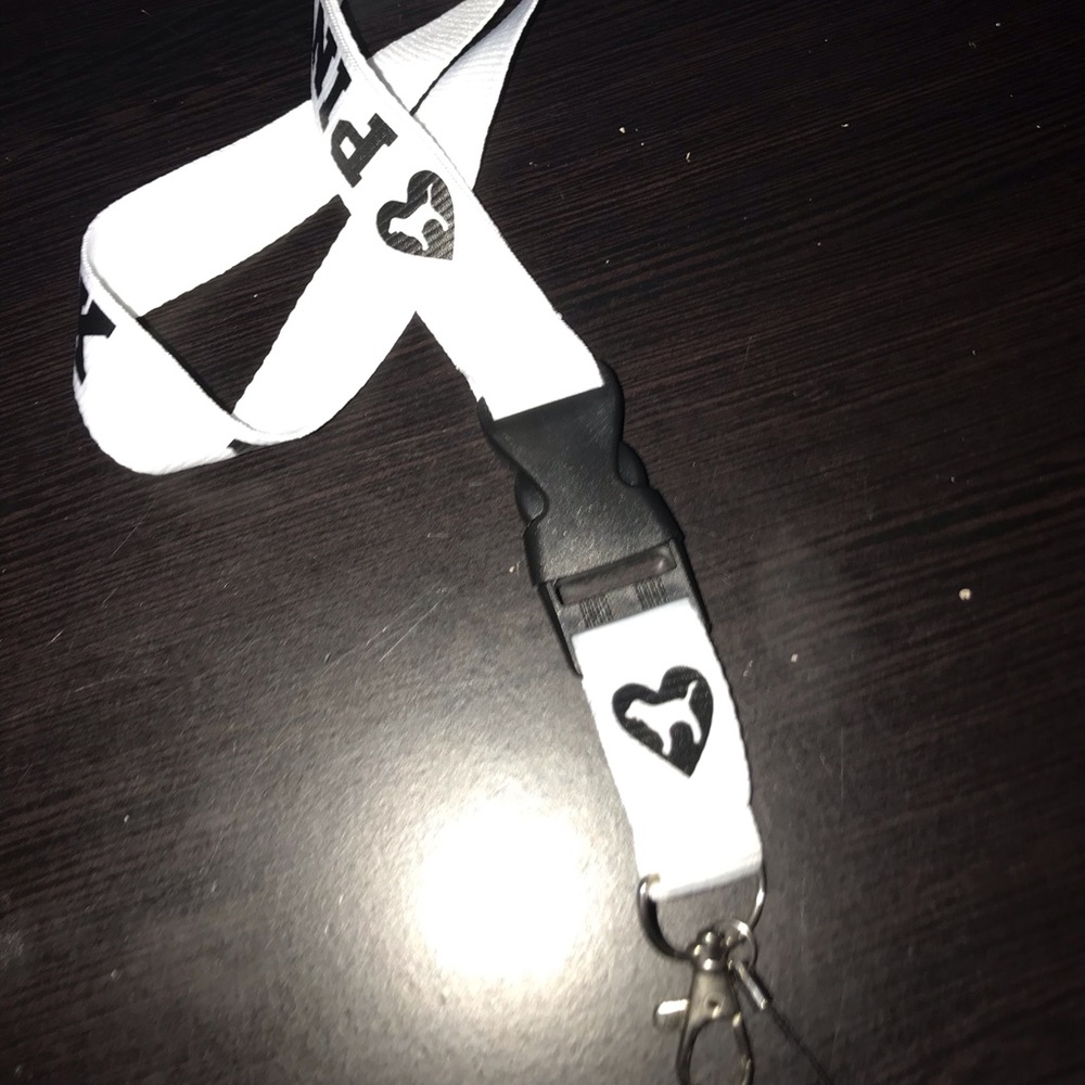 Pink Lanyard